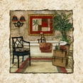 thumbnail image 2 of Olson, Charlene 26x26 Gold Ornate Wood Framed with Double Matting Museum Art Print Titled - Global Spa II, 2 of 4