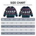 thumbnail image 3 of Kuleyang Little Boys Girls Christmas Sweaters Xmas Winter Cute Knit Cartoon Prints Unisex Top Clothes for 3-6 Years Nevy Blue, 3 of 9