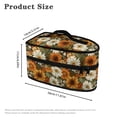 thumbnail image 6 of HELLHERO Retro Autumn Floral Bouquets Iron Storage Pouch Lightweight Travel Bag Travel Steam Iron Case Garment Steamer Box Travel Steamer Holder, Case Only, 6 of 6