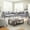 LIGHT GREY, variant on 5 - Seat Sofa | High - Density Sponge | Apartment and Home Use