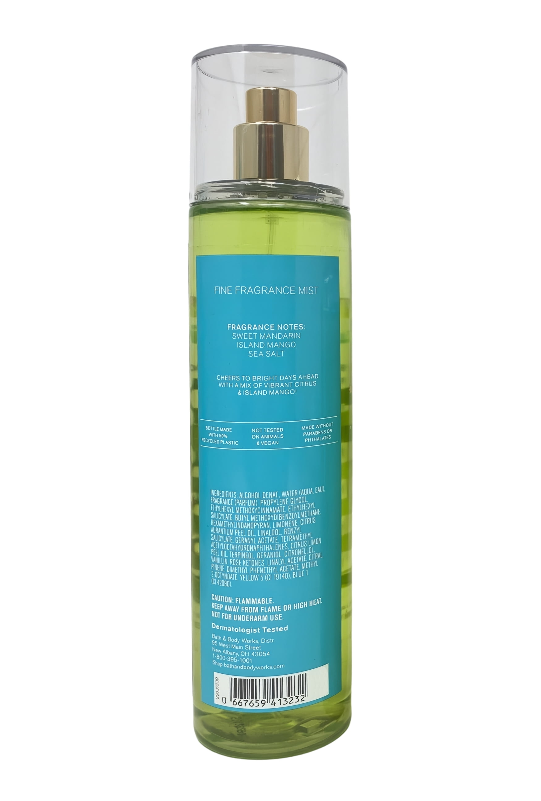 Bath & Body Works Island Margarita Fine Fragrance Mist and Body Wash with a Fresh Forest Bar Soap