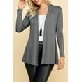 thumbnail image 2 of Made by Johnny Women's Lightweight Open Front Cardigans Long Sleeve Casual Soft Drape Fall Cardigan XXL HDG, 2 of 5