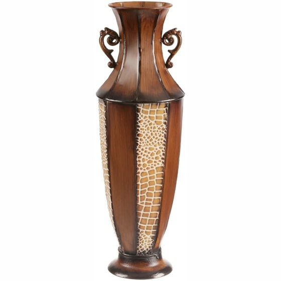 Elegant Expressions by Hosley Metal Vase
