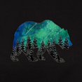 thumbnail image 3 of CafePress - GRIZZLY AURORA T Shirt - Women's Traditional Fit Dark T-Shirt, 3 of 4