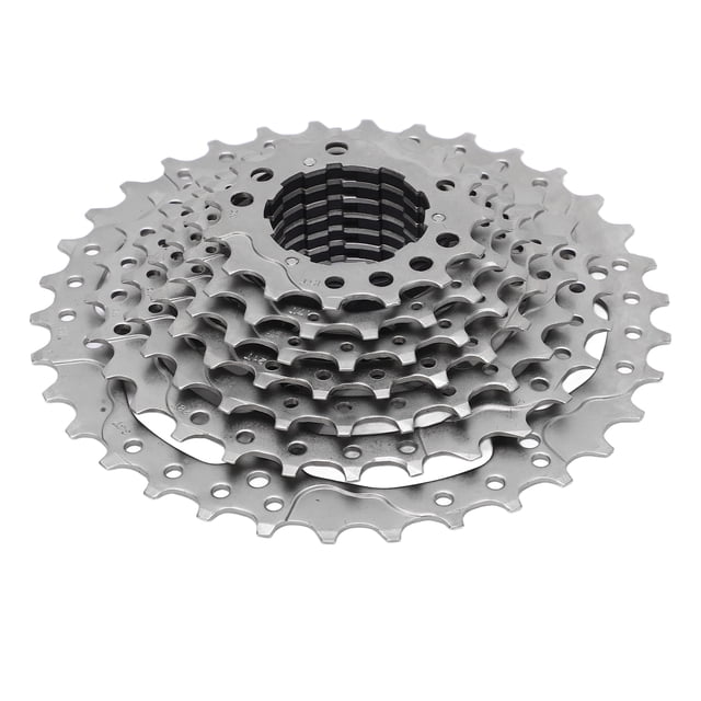Multiple Freewheel, High Tension 34T Multi Layer Plating Nickel Steel Bicycle Cassette Wheel Hollow Anti Rust For Mountain Bike