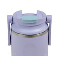 thumbnail image 4 of Vaso Térmico Igloo FlipNSip 473 mL Acero Inoxidable Lila, 4 of 8