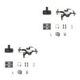 thumbnail image 4 of Kearding Mini Dron inalámbrico con cámara 4K, Control remoto plegable, cuadricóptero recargable por USB, seguimiento de vuelo con detección Type4 NO4, 4 of 6