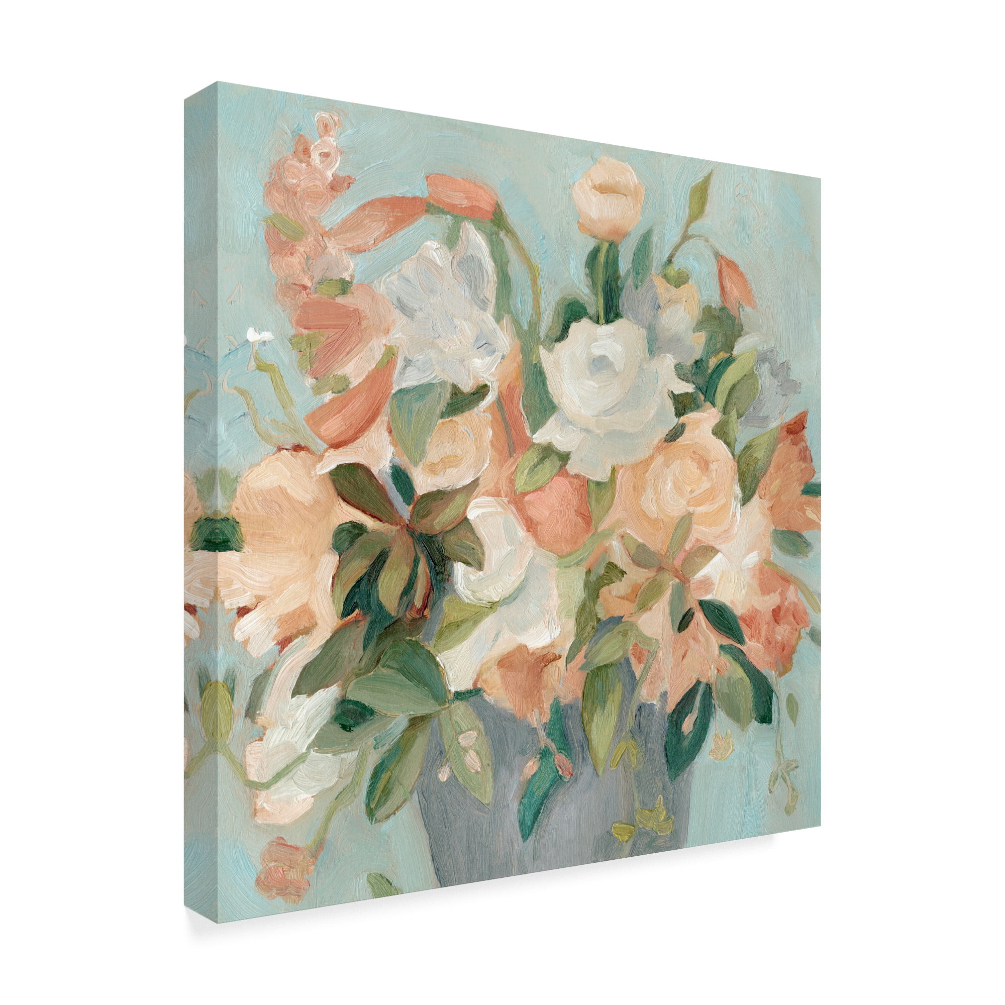 Trademark Fine Art 'Soft Pastel Bouquet II' Canvas Art by Emma Scarvey
