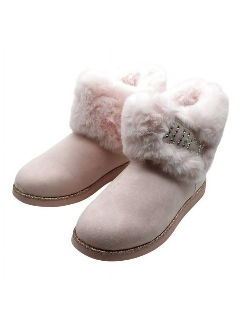 Juicy Couture Womens JC Keeper Faux Suede Cold Weather Winter