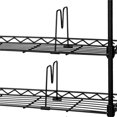 thumbnail image 2 of Atlantic 3020 Max 8-Tier Adjustable Multi-Media Storage Black Steel Shelving, 2 of 6