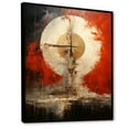thumbnail image 2 of Designart "Jesus' Eucharistic Mercy Christian Art" Christianity Floater Framed Canvas Wall Art, 2 of 5