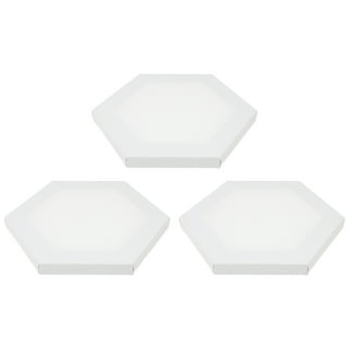 Arteza Classic Blank Hexagon Stretched Canvas, 12 Diameter, , Blank Canvas  Boards for Painting - 9 Pack