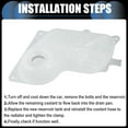 thumbnail image 6 of Coolant Reservoir Water Expansion Tank No.8D0121403L/8D0121403F for Audi A4 1998-2001 White, 6 of 7