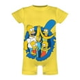 thumbnail image 5 of Simpsons Baby Bodysuit Soft & Breathable Infant Romper Unisex Short Sleeve Jumpsuit Ideal for 3 to 24 Months, 5 of 8