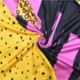 thumbnail image 5 of Halloween Patchwork Dress Costume Gothic Nightmare Cosplay Flutter Sleeve A Line Dress Outfit for Theme Party, 5 of 6