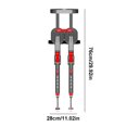 thumbnail image 2 of Silla invisible portátil sin silla Silla portátil de exoesqueleto ajustable (rojo), 2 of 6