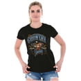 thumbnail image 3 of American Flag Bald Eagle Western Womens Slim Fit Graphic Tee Brisco Brands S, 3 of 5