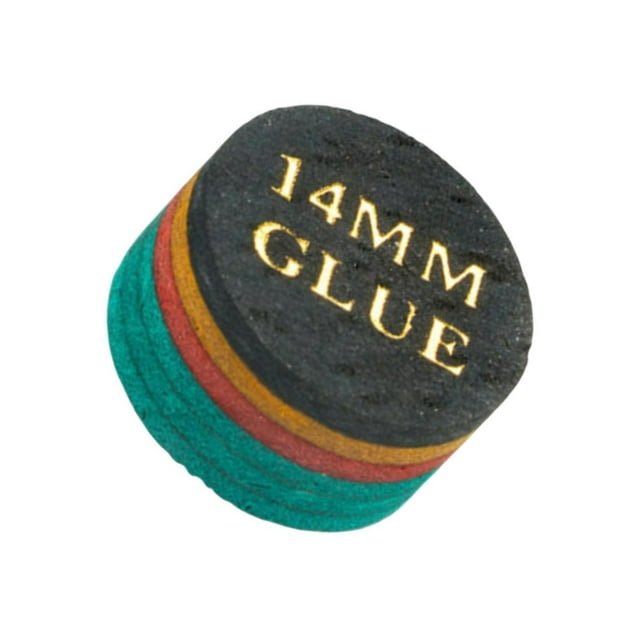 ziyahi Embout de Queue de Billard 14mm Embout Professionnel Universel H Dur 14mm