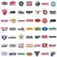 thumbnail image 4 of Paquete de pegatinas de coches de carreras, motocicletas y anime de 4 a 8 cm, 100 unidades, 4 of 4