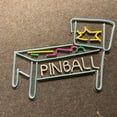 thumbnail image 2 of Handmadetneonsign Play Pinball Neon Sign, Pinball Machine Wall Art Decor, Home Man cave Game Room Wall Decor, 2 of 5