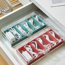 ORDDIART Cable Storage Organizer 1-Pack for Appliance Cord Management in Living Room, Home Office, and Entertainment Spaces