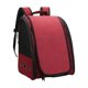thumbnail image 1 of Greeniant Bolsa de transporte para pájaros, de lona, ​​transportador de animales pequeños, portátil, transparente, con Suministros para gatos Rojo, 1 of 6