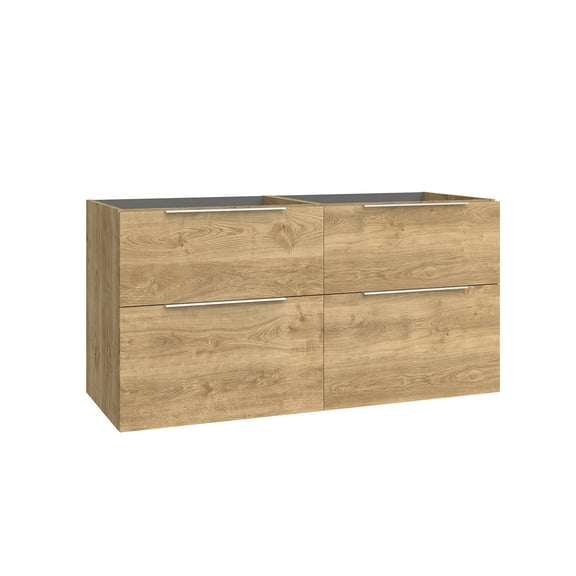 Ws Bath Collections Dalia C120d.000 Dalia 50" Double Wall Mounted Vanity Cabinet Only -