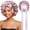 Bean Paste + Lavender, variant on Satin Bonnet-Silk Sleep Cap Non Slip Hair Wrap for Women Night Cap for Long/Curly Hair with Elastic Tie Band(Navy Blue+Pink)