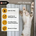 thumbnail image 4 of Pet Screen Extra-Strength Mesh Kit (36 in x 100 ft) - Dog & Cat Proof Window Screen, Patio, Porch, 4 of 9