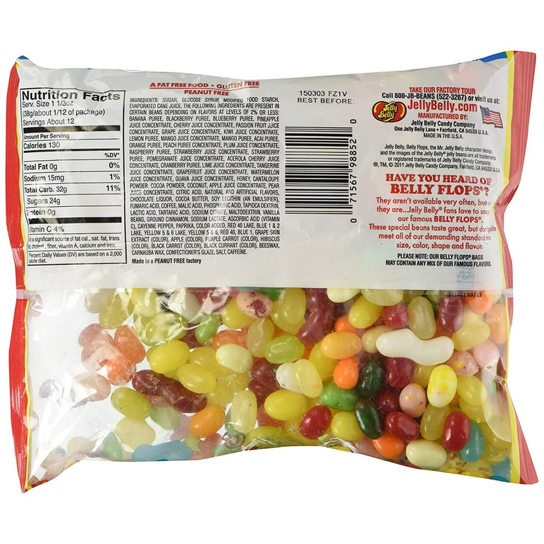 Jelly Belly Belly Flops Irregular Jelly Beans 16oz Bag