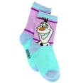 thumbnail image 4 of Disney Frozen Elsa Anna Girls Toddler 5 Pack Socks Set FZ098GCC, 4 of 8