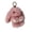 Dusty Pink, variant on Fluffy Bunny Keychain, Faux Rabbit Fur Bunny Bag Charm, Cute Plush Bunny Key Ring for Backpacks, Purses, Keys, Multiple Colors Available