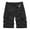 Black, variant on JIUKE Mens Cargo Shorts Lightweight Work Shorts High Waisted Outdoor Hiking Shorts with Multi Pockets