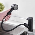 thumbnail image 2 of Cabeza De Grifo De Cocina Retráctil Universal Con 3 Modos, Rosca G1/2 Para Lavabo, Función De Ahorro De Agua Y Pausa, Repuesto De Plástico ABS Duradero, 2 of 8