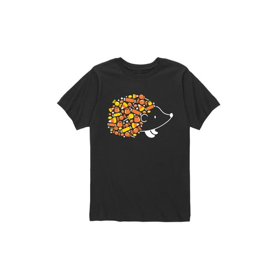 Instant Message - Halloween Candy Hedgehog - Toddler Short Sleeve Tee