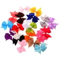 thumbnail image 3 of 20pcs Clip de para Pelo Clip de Cinta Lados Hecho A Mano para Niños Sunnimix Las pinzas de pelo del arco, 3 of 7