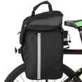 thumbnail image 2 of Tomshine Bicycle Rear Seat Bag Multifunction Expandable Waterproof MTB Bicycle Pannier Bag Bike Rack Bag With Rain Cover, 2 of 7