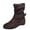 Coffee, variant on Oyedens Slouch Boots for Women Fashion Suede Flats Slouchy Mid Calf Boots Winter Fall Short Boots