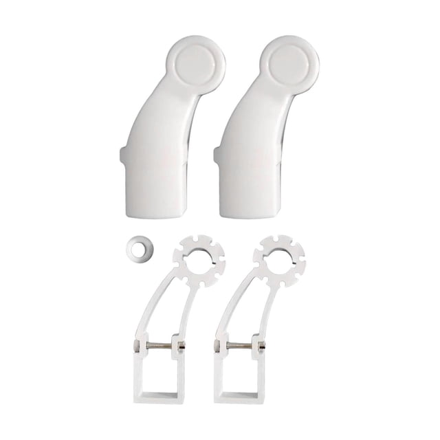 Los accesorios de los soportes del toldo se adaptan al conjunto de tubo cuadrado de 40 mm, fácil instalación, , reemplazo de soportes laterales