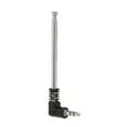 thumbnail image 1 of Antenne Radio Fm 3.5mm Rétractable 4 Sections en Forme de L 245mm, 1 of 3