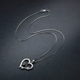 thumbnail image 6 of Uutvmp Silver Dog Paw Print Necklace Pendant, Valentines Day Heart Necklace Jewelry Dog Gifts for Women Ladies Wife Mother Daughter Granddaughter Birthday, 6 of 6