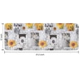 thumbnail image 7 of White Gray Photo Frame Daisy Sunflower Pattern Kitchen Rug Mat,Kitchen Runner Rugs Non Skid Washable,Decorative Kitchen Floor Mats for Kitchen,Sink,Laundry,17"x47.2", 7 of 7