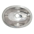 thumbnail image 3 of Native Trails CPS838 Baby Classic 15-3/4" Oval Copper Undermount Bathroom Sink - Nickel, 3 of 3