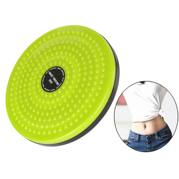 Tablero de Ejercicios Deportivos, Tablero de Ejercicios Aeróbicos Y Cardiovasculares, Masaje de Pies Y Rotación de Ejercicios de Cintura No Plataforma Verde Baoblaze Tabla de giro de ejercicio