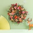 thumbnail image 4 of comerut Door Hanging Garland Decorative Aesthetic Decorate Cloth Autumn Simulation Tulip Garland for Festival, 4 of 7