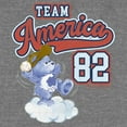 thumbnail image 2 of Infant's Care Bears Team America 82 Grumpy Bodysuit, 2 of 3