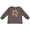 Charcoal, variant on Inktastic Daddy's Little Cowboy Boys Long Sleeve Toddler T-Shirt