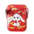 thumbnail image 1 of Packing Decorative Container Storage Small Metal Candy Container Cookie With Lids Storage Storage Bowls Chip Organizer Storage with Lids Food Pantry Storage Glass Containers with Lids for Food Flour, 1 of 4