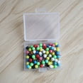 thumbnail image 5 of Raindrops Colorful Plastic Ball Head Straight Pins for Crafting Stainless Steel and Plastic Assorted Colors 4MM, 5 of 8