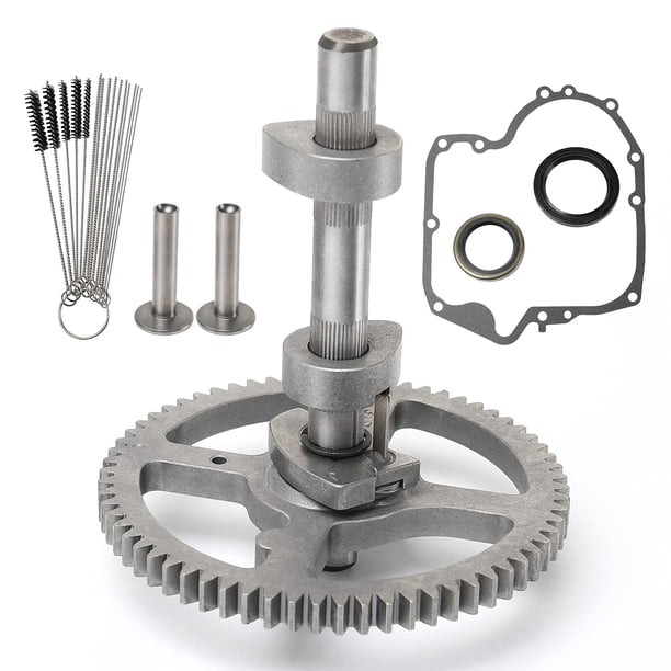 Árbol de levas 84005207 para B&S 793880 793583 792681 791942 795102 Kit de árbol de levas Kit de reemplazo de levas con anillo de sello de aceite 795387 y junta de cárter 697110
